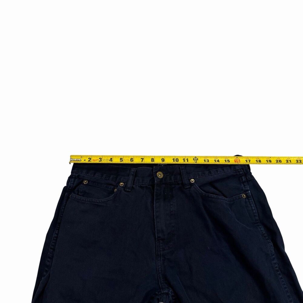 J. Crew The Sutton Mens Jeans 34x32 Regular Denim Navy Blue 100% Cotton Canvas - Picture 8 of 9